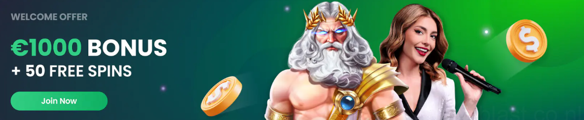 BetBlast Casino Welkomstbonus